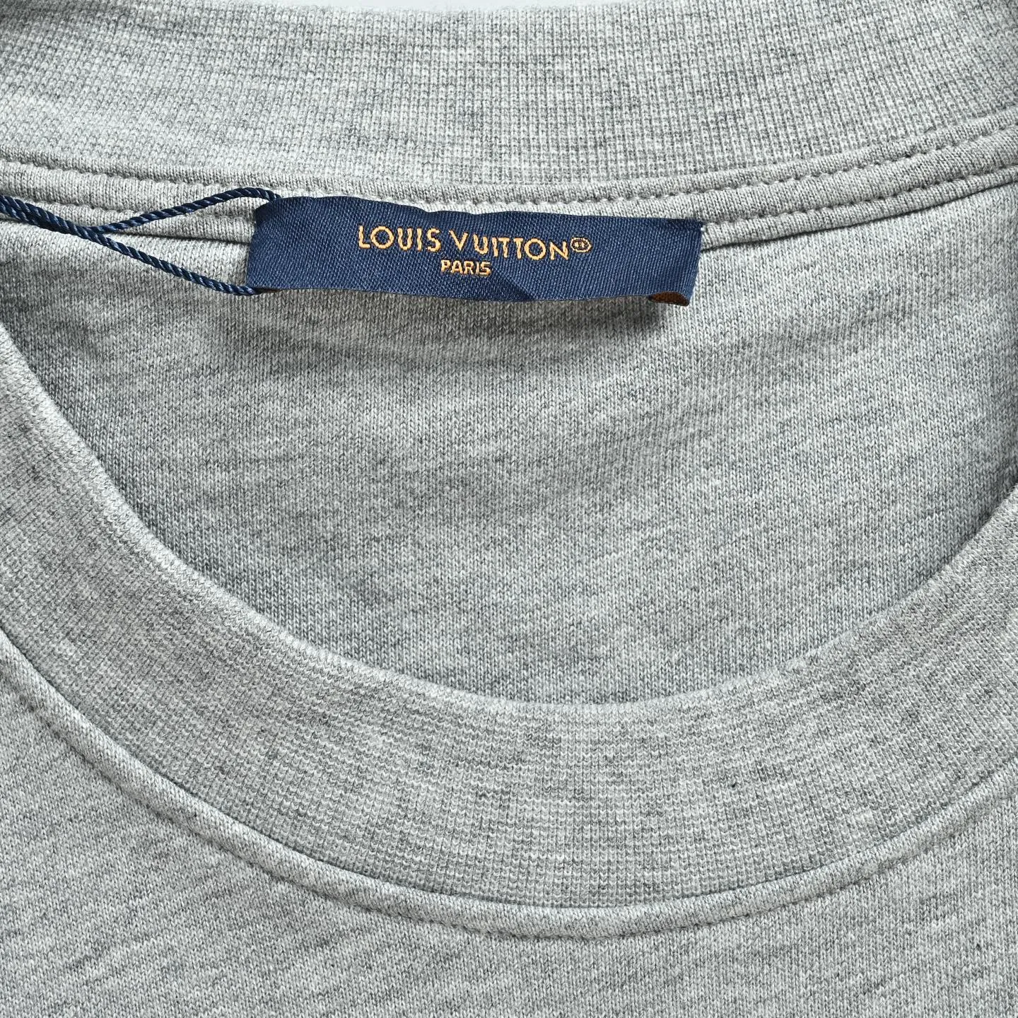 Louis Vuitton/Louis Vuitton embroidered logo crew neck sweatshirt